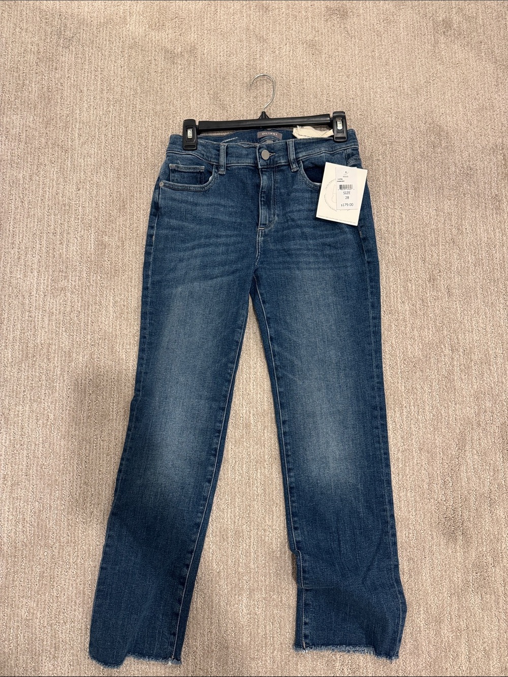 DL1961 Women's Indigo Straight Leg Jeans